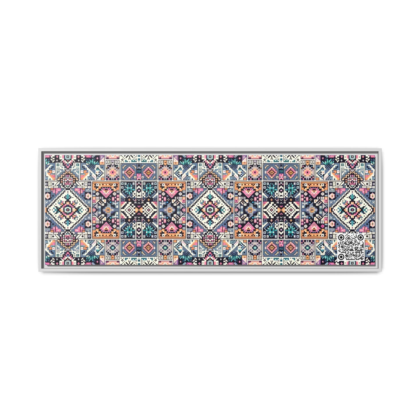 Matte Canvas, Framed (multi-Color) - 8404 Design-01