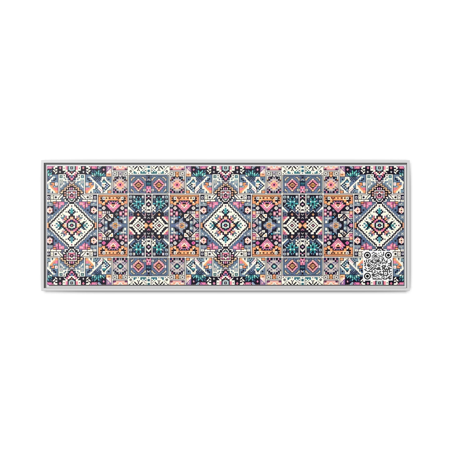 Matte Canvas, Framed (multi-Color) - 8404 Design-01