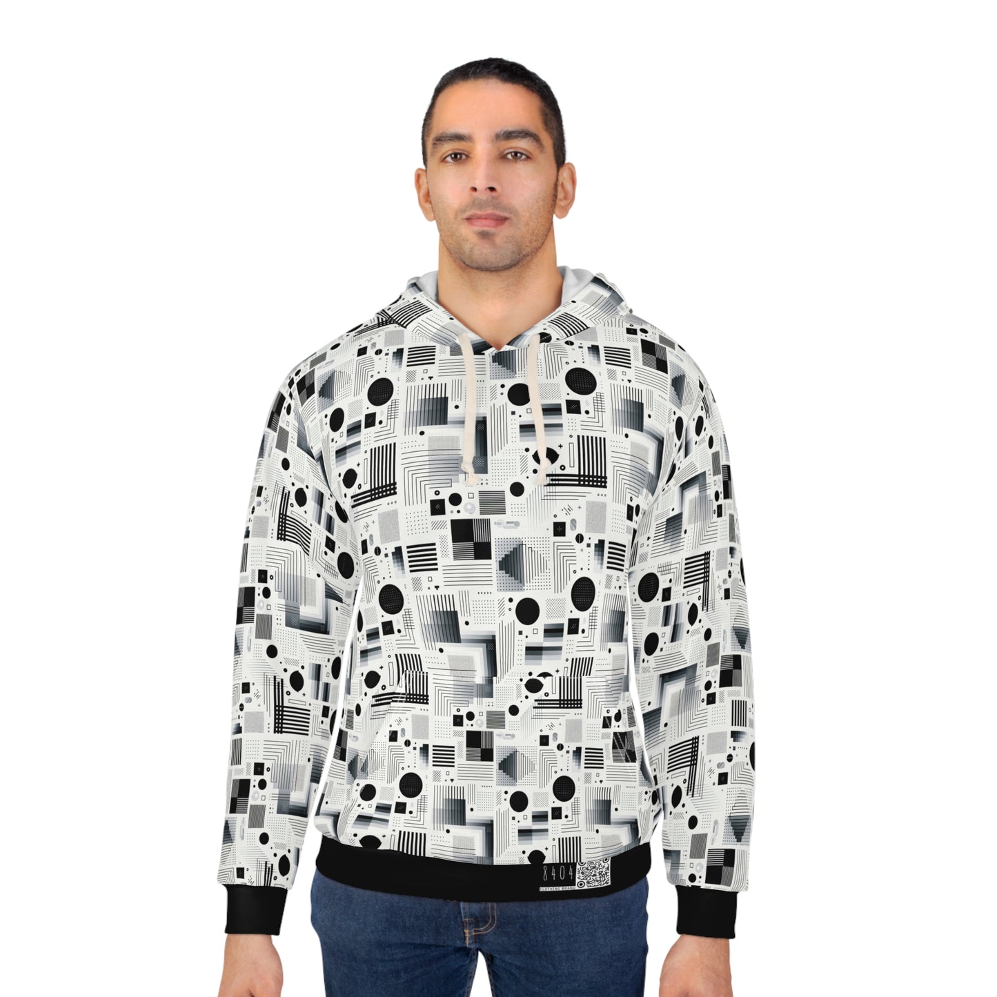 Digital Minimalism Minimalist Tech Pullover Hoodie - 8404 Design-60