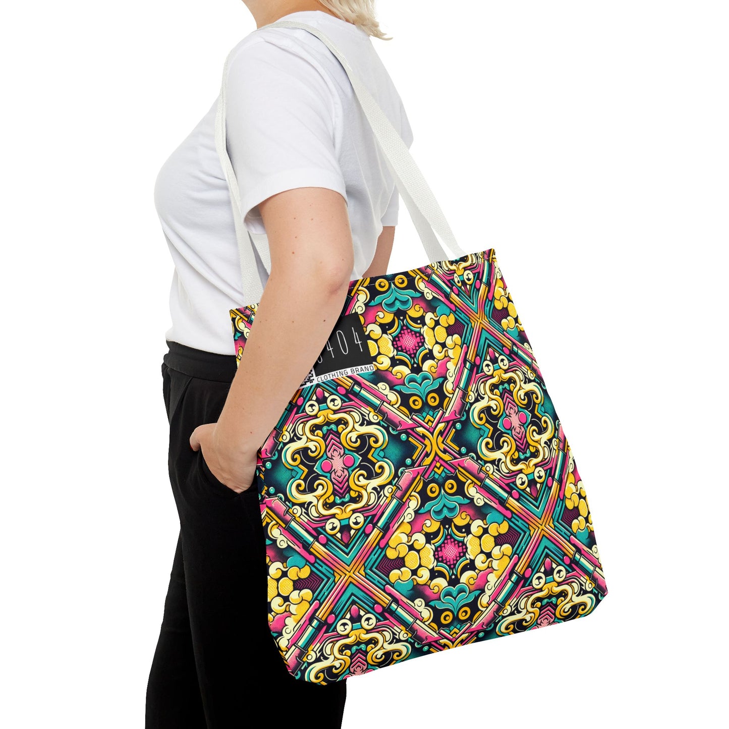 Neon Pop Art Revival Pop Culture Retro Tote Bag - 8404 Design-59