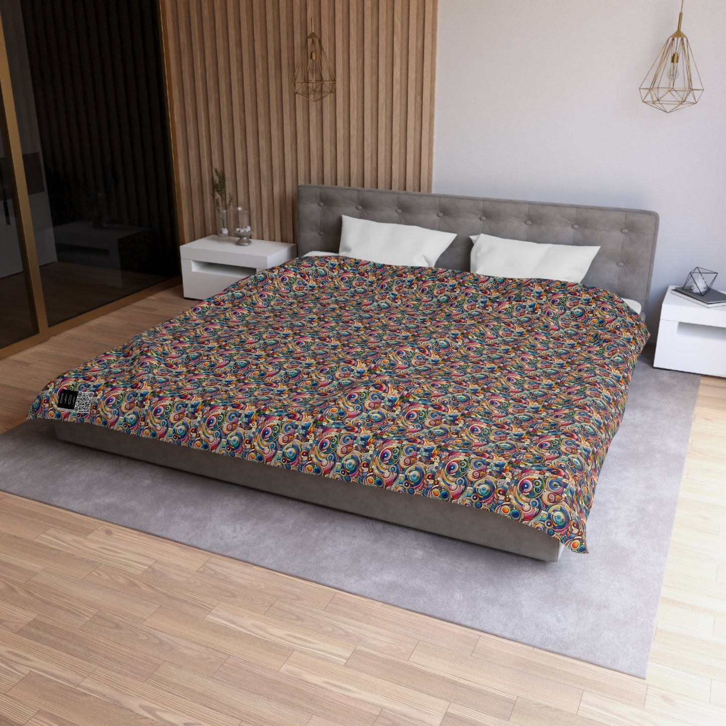Digital Artistic Expression Artistic Streetwear Microfiber Duvet Cover - 8404 Design-49