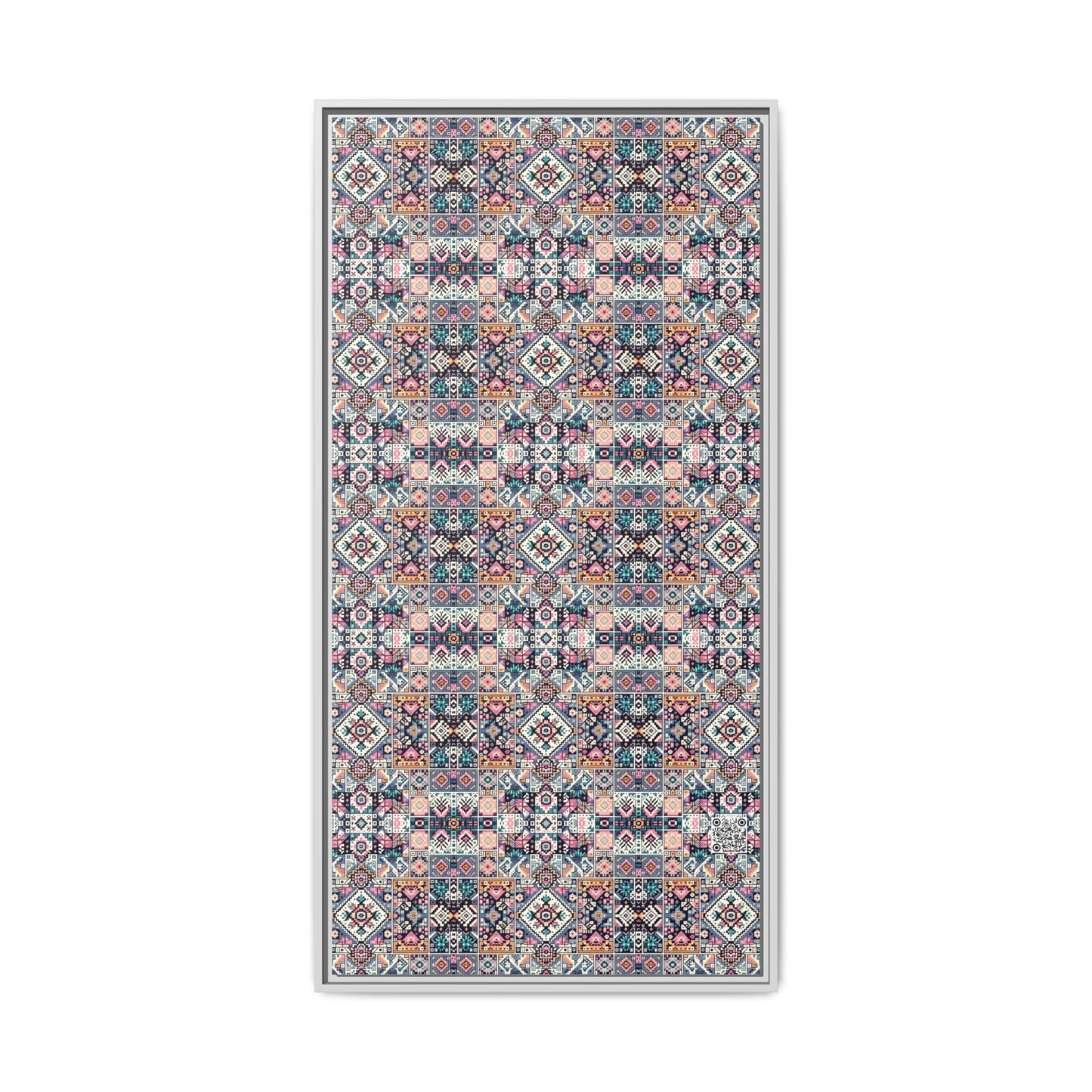 Matte Canvas, Framed (multi-Color) - 8404 Design-01