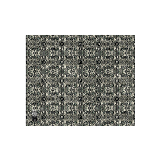 Cyber Garden Party Tech Garden Extravaganza Crushed Velvet Blanket - 8404 Design-54