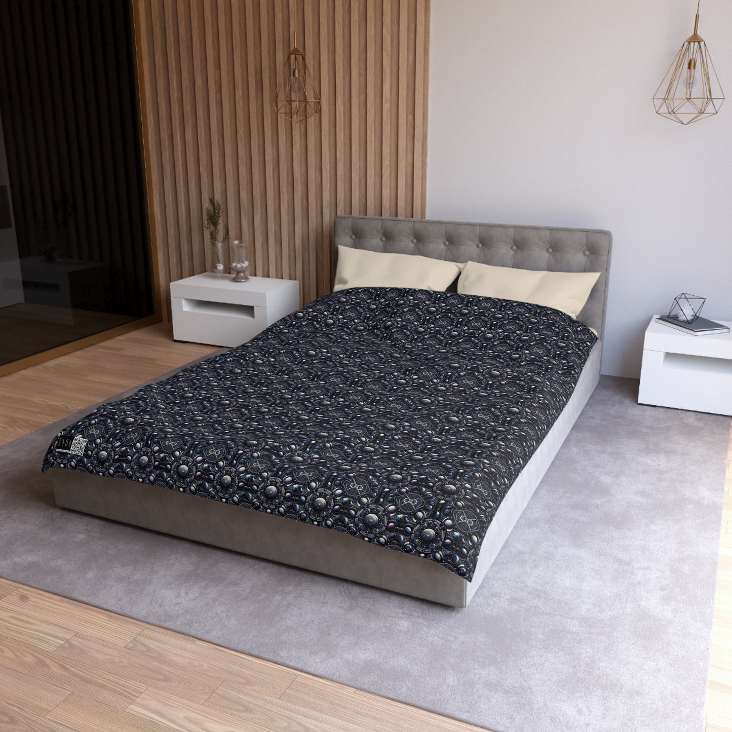 Tech Astronaut Tech-Forward Streetwear Meets Space Exploration Microfiber Duvet Cover - 8404 Design-46