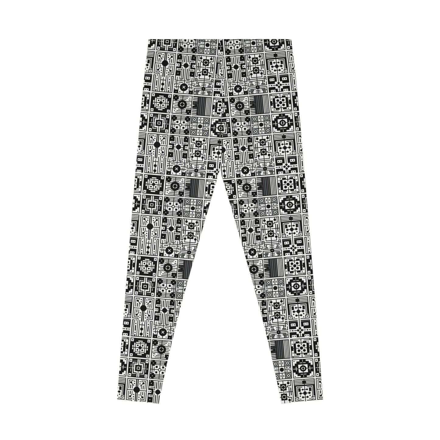 Digital Minimalism Minimalist Tech Stretch Leggings - 8404 Design-55
