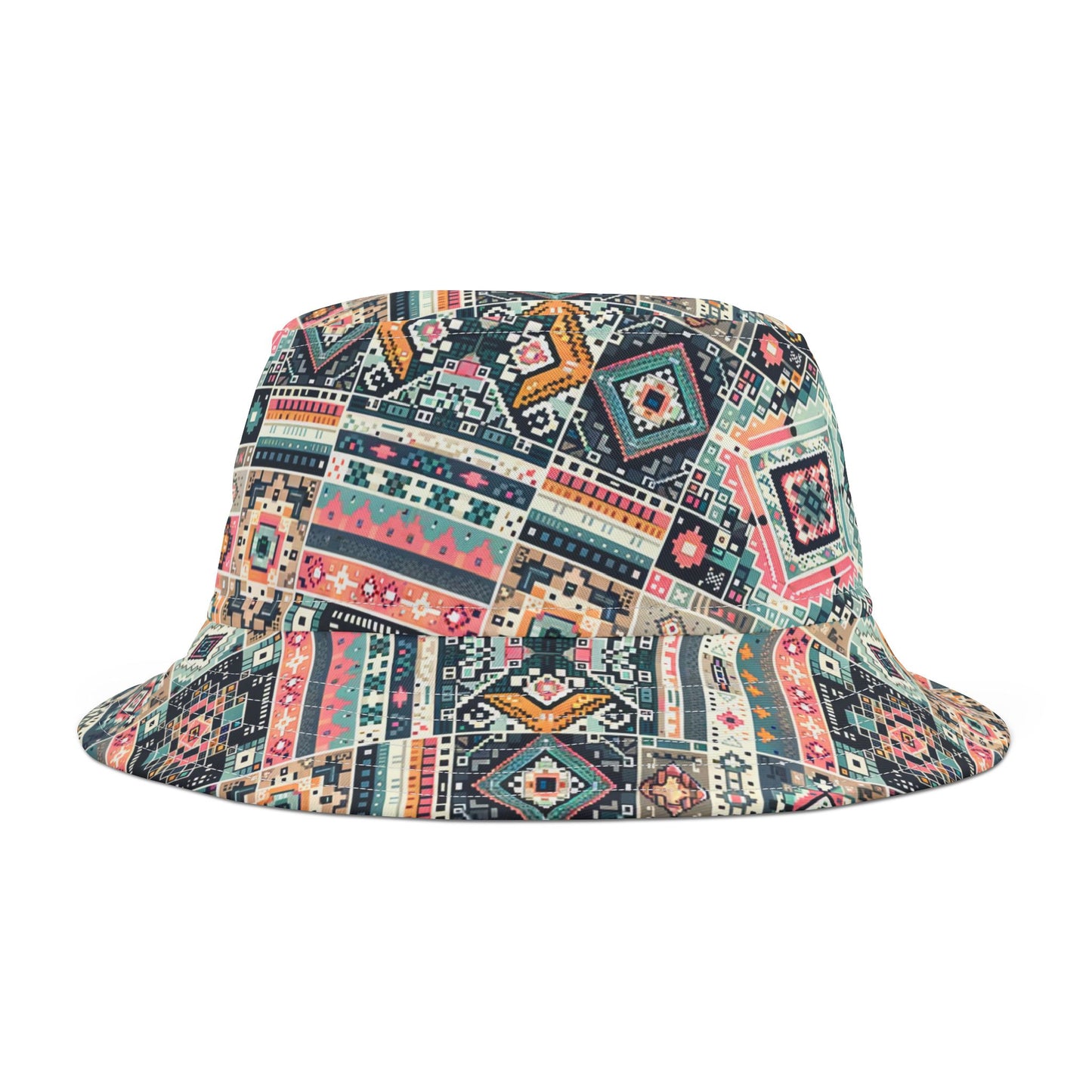 Digital Artisanal Fusion Digital Artisanal Bucket Hat - 8404 Design-55