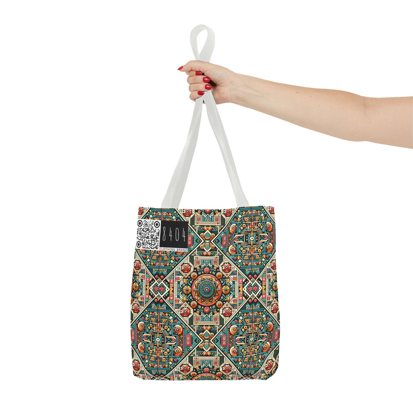 Cultural Fusion Tech Blend of Cultural Heritage With Tech-Inspired Elements Tote Bag - 8404 Design-74