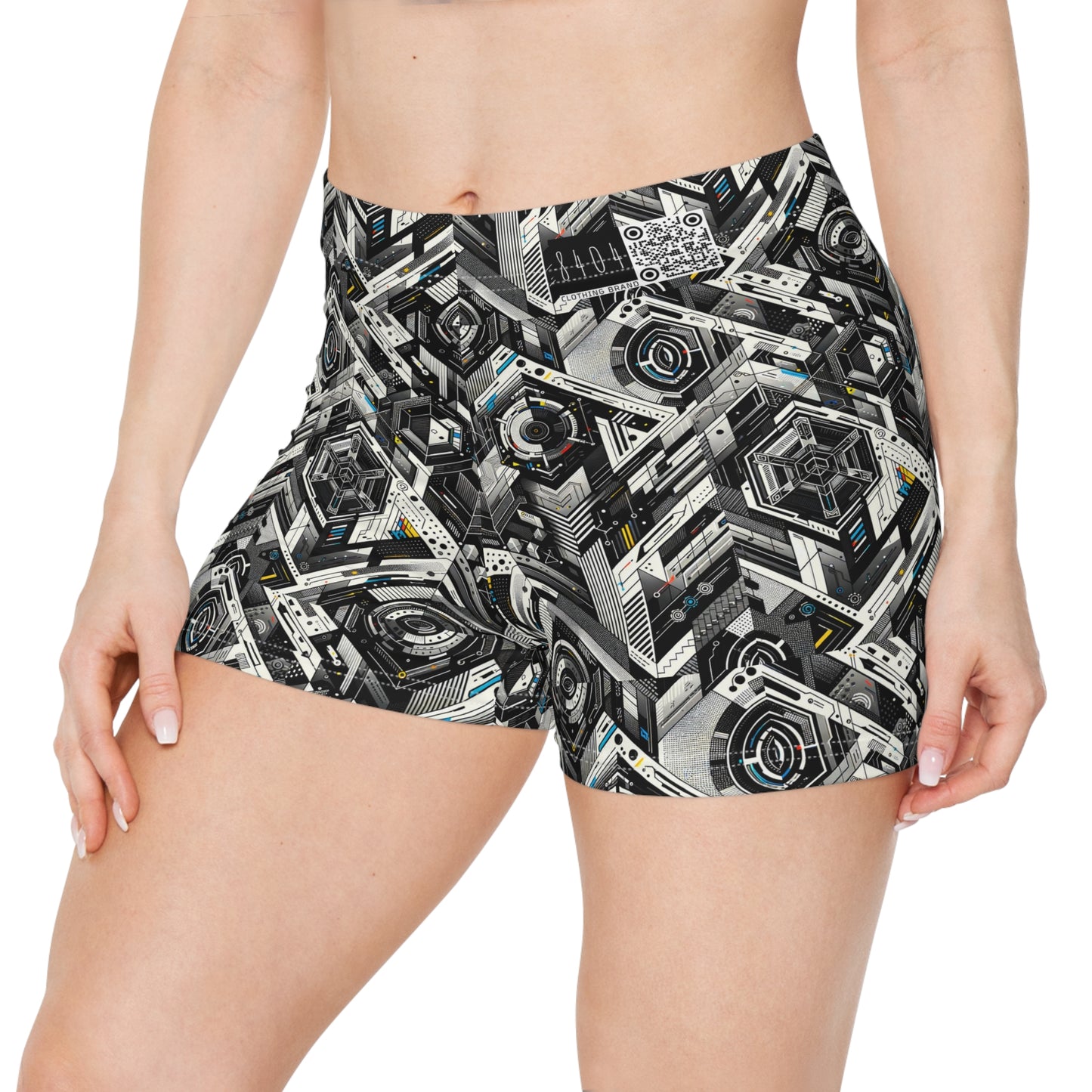 Tech Athletic Fusion Tech-Forward Athletic Women's Shorts - 8404 Design-63