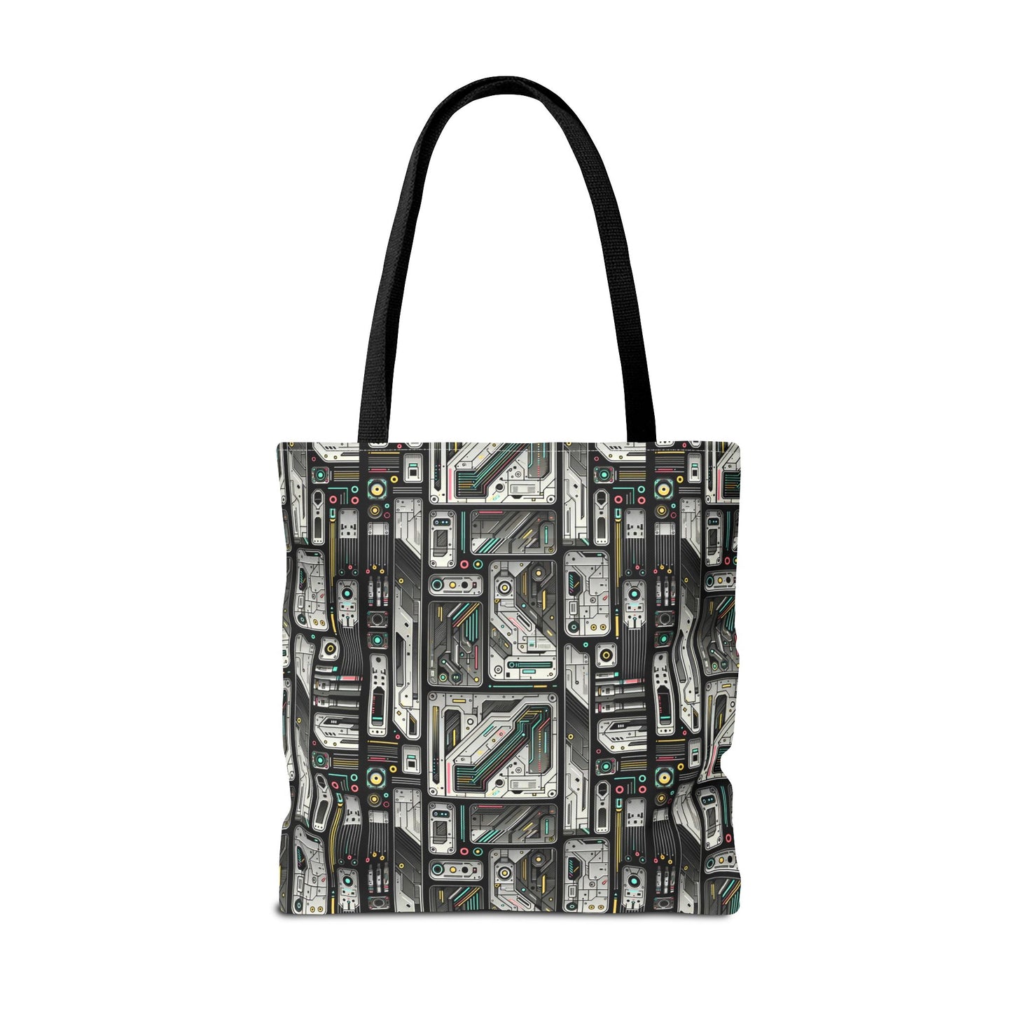 Tech Utility Gear Tech-Forward Minimalism Tote Bag - 8404 Design-45