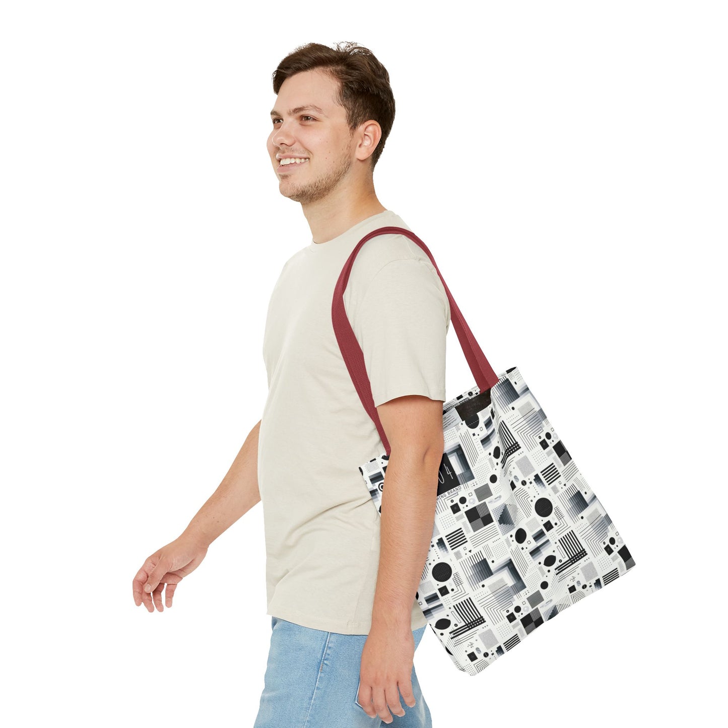 Digital Minimalism Minimalist Tech Tote Bag - 8404 Design-60