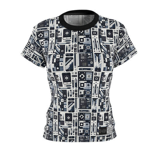 Minimalist Athleisure Minimalist Tech Women's Cut & Sew Tee - 8404 Design-60