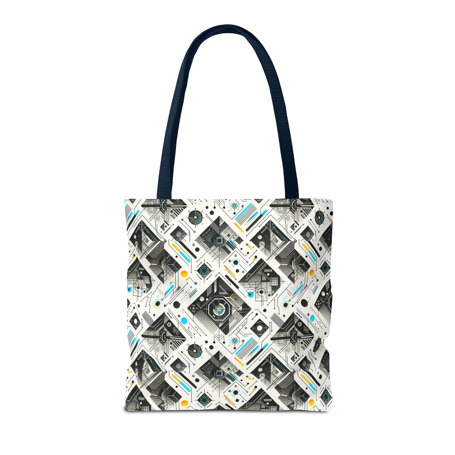 Tech Minimalism Minimalist Tech Tote Bag - 8404 Design-47