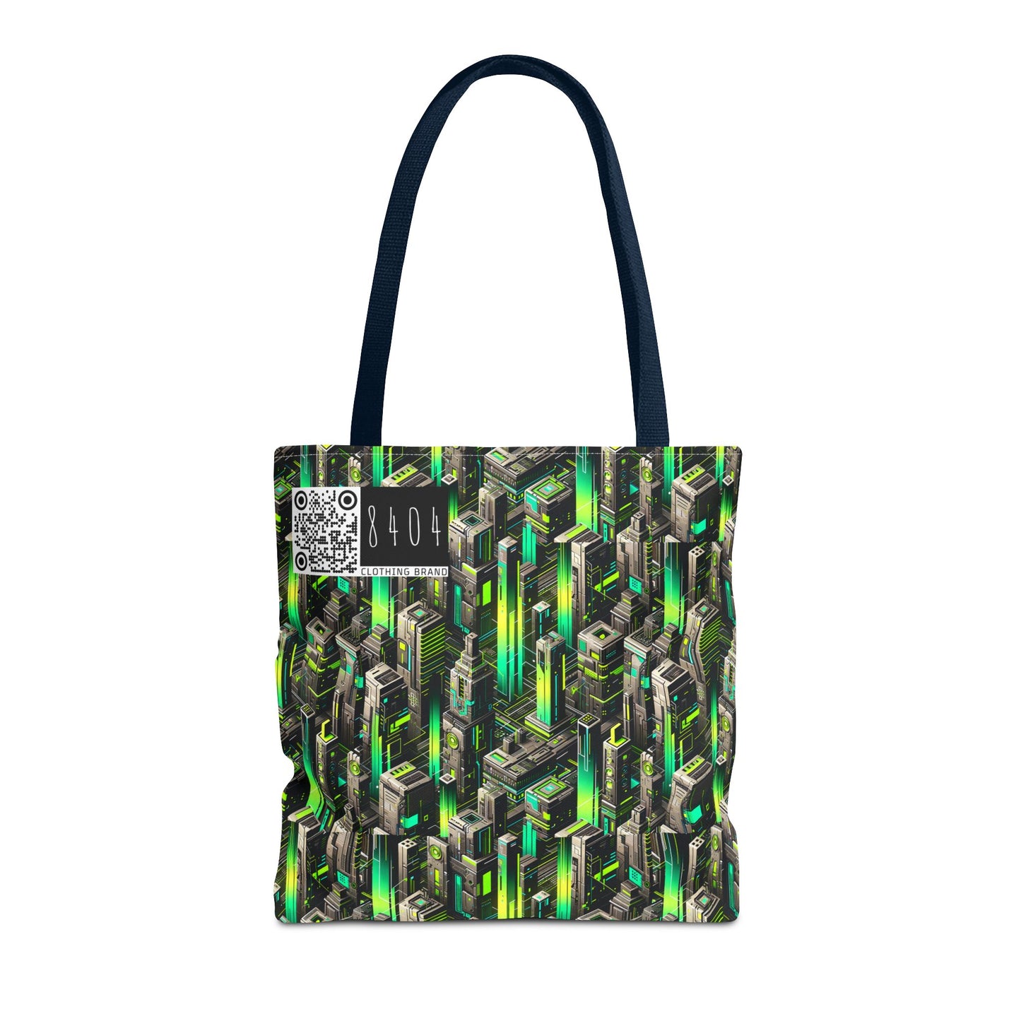 Digital Rebellion Tech-Forward Streetwear Tote Bag - 8404 Design-63
