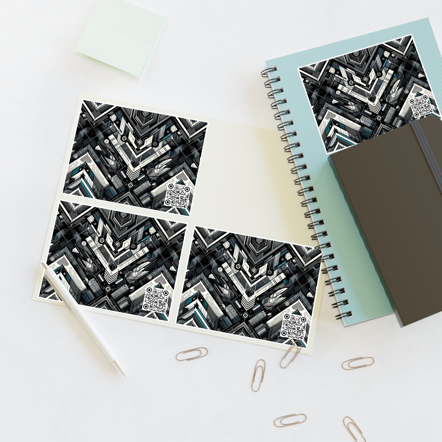 Tech Athletic Fusion Tech-Forward Athletic Sticker Sheets - 8404 Design-63