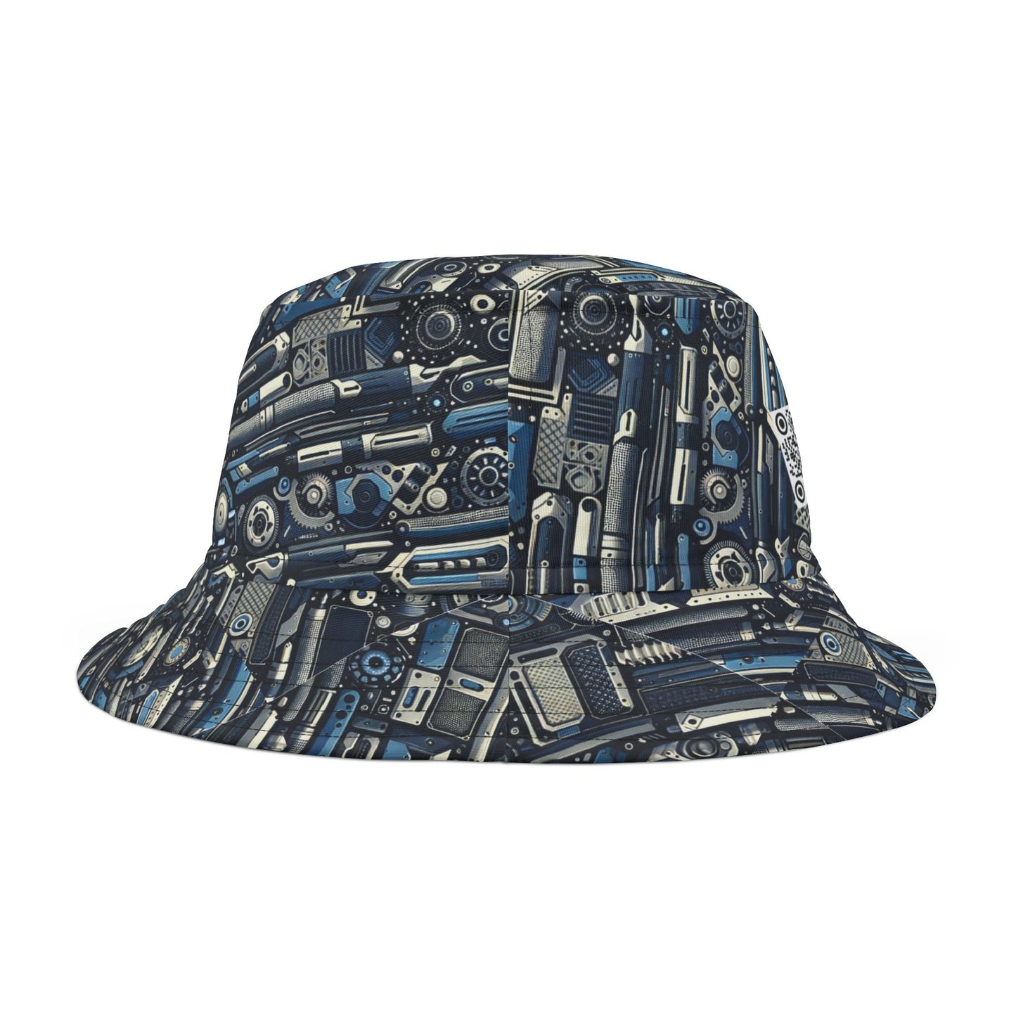 Tech Utility Fusion Tech-Forward Utility With a Futuristic Edge Bucket Hat - 8404 Design-50