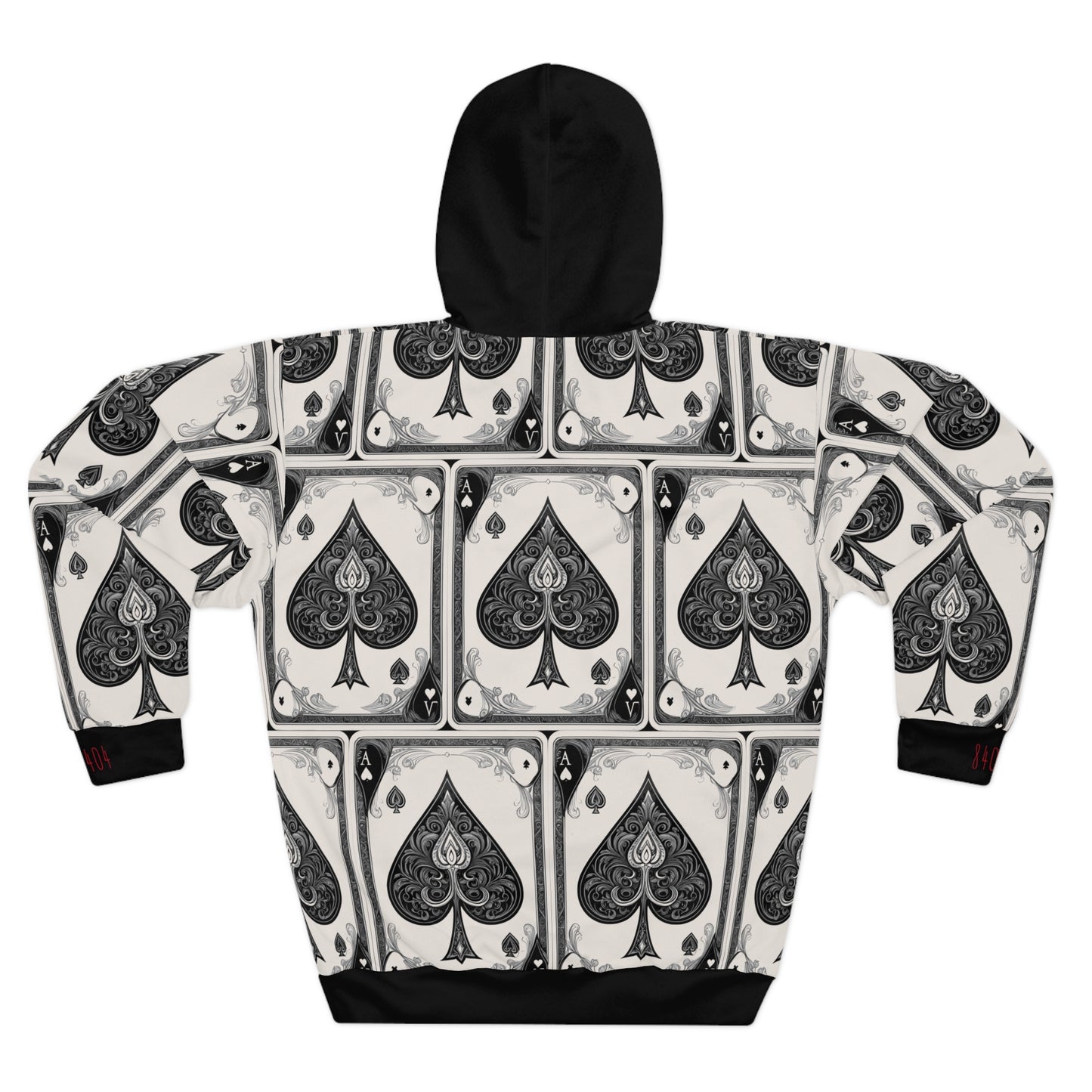 "ace of Spades" 8404 Fashion Pullover Hoodie
