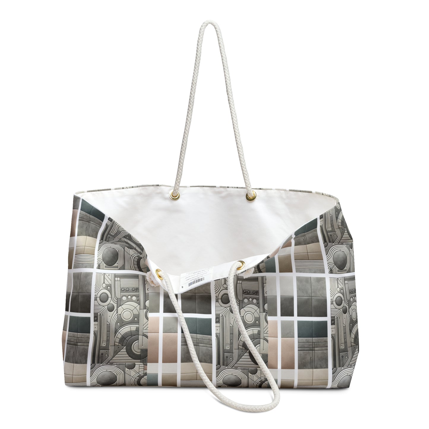 Tech Utility Chic Tech-Forward Minimalist Weekender Bag - 8404 Design-59