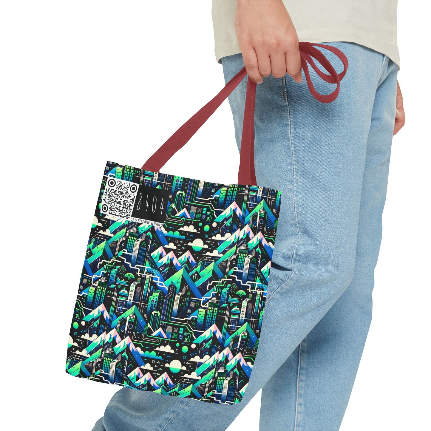 Digital Adventure Graphics Digital Explorer Tote Bag - 8404 Design-55