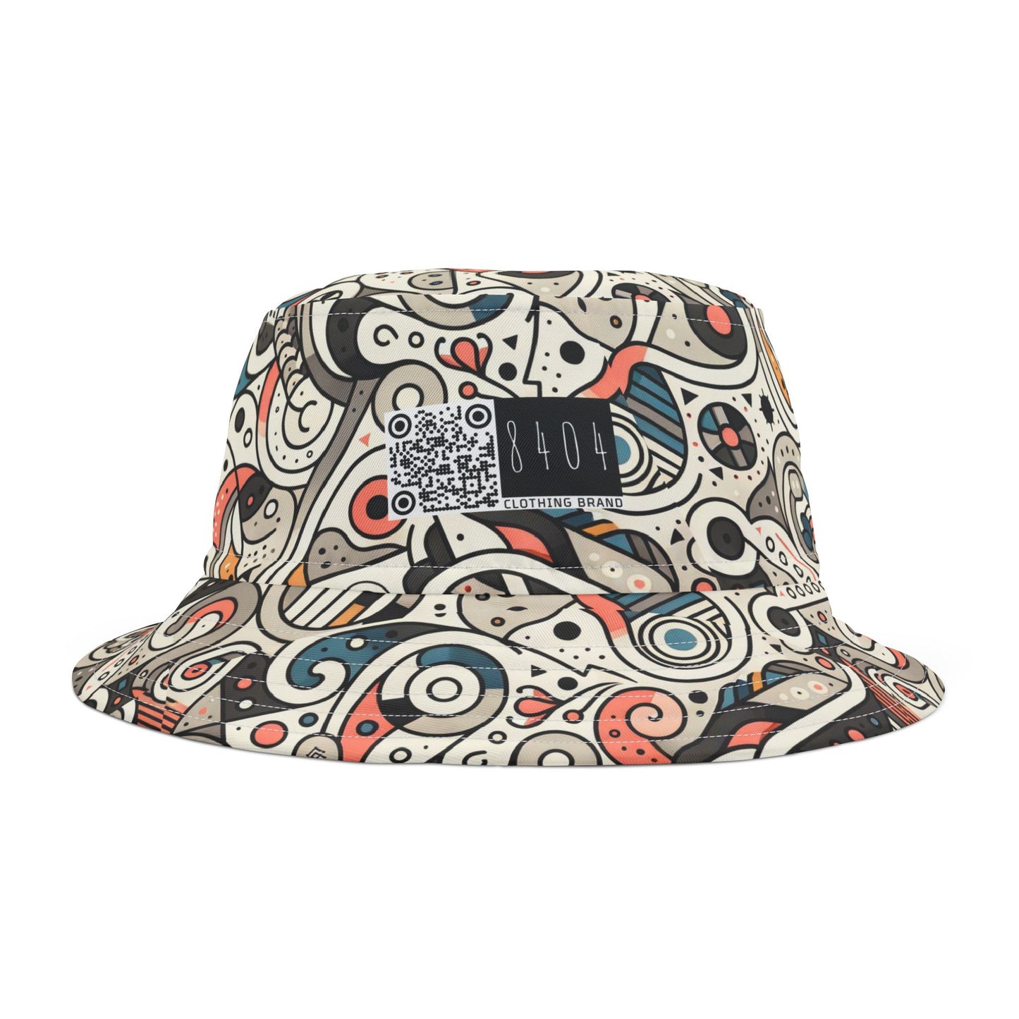 Modern Minimalism Minimalist Tech Bucket Hat - 8404 Design-61