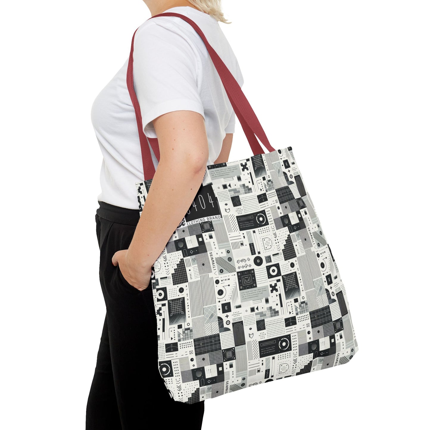 Digital Minimalism Minimalist Tech Tote Bag - 8404 Design-50