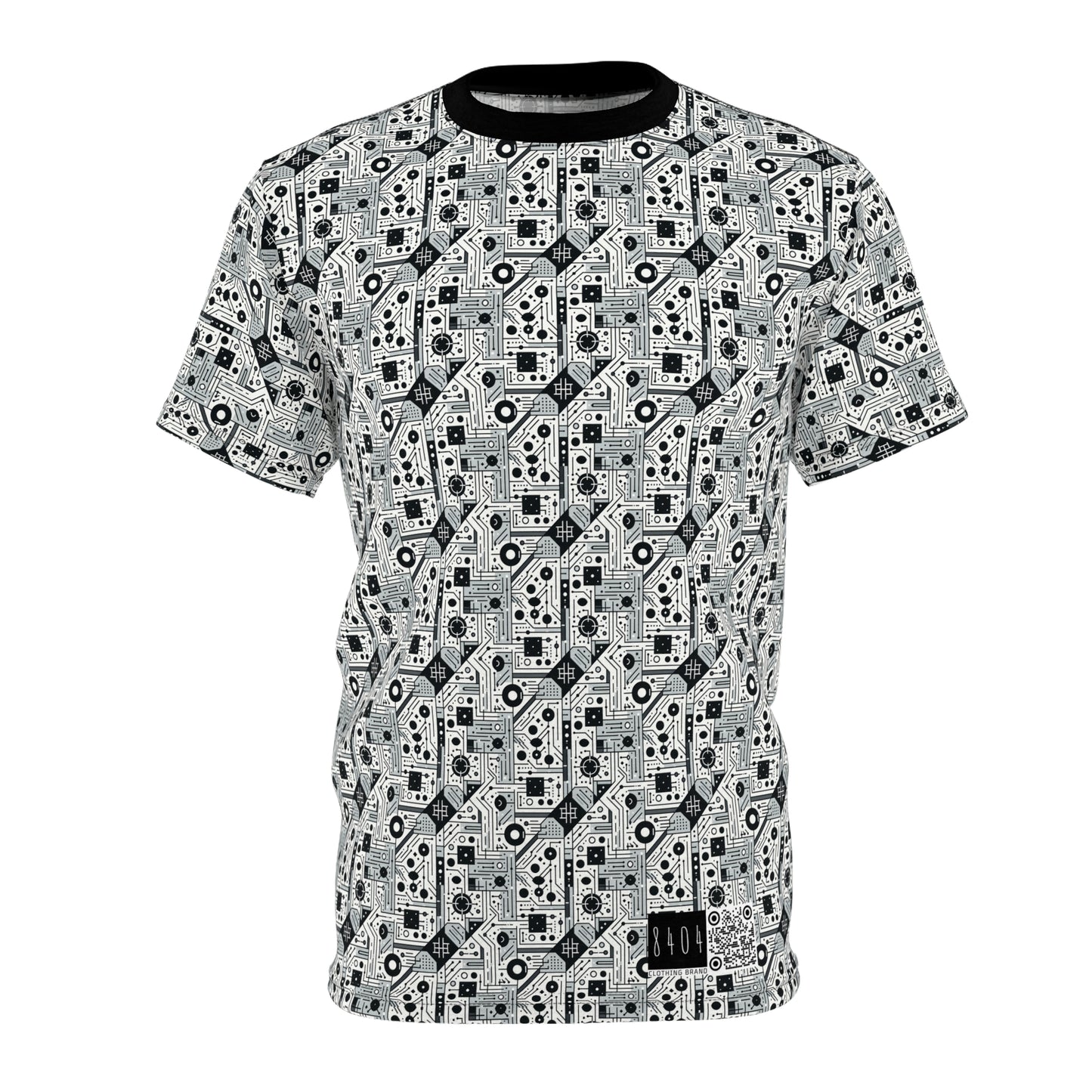 Digital Minimalism Minimalist Tech Unisex Cut & Sew Tee - 8404 Design-48