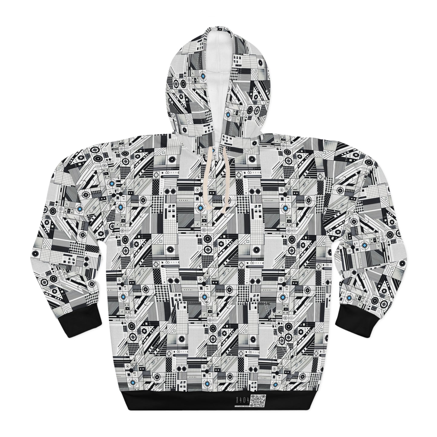Digital Minimalism Minimalist Tech Pullover Hoodie - 8404 Design-52