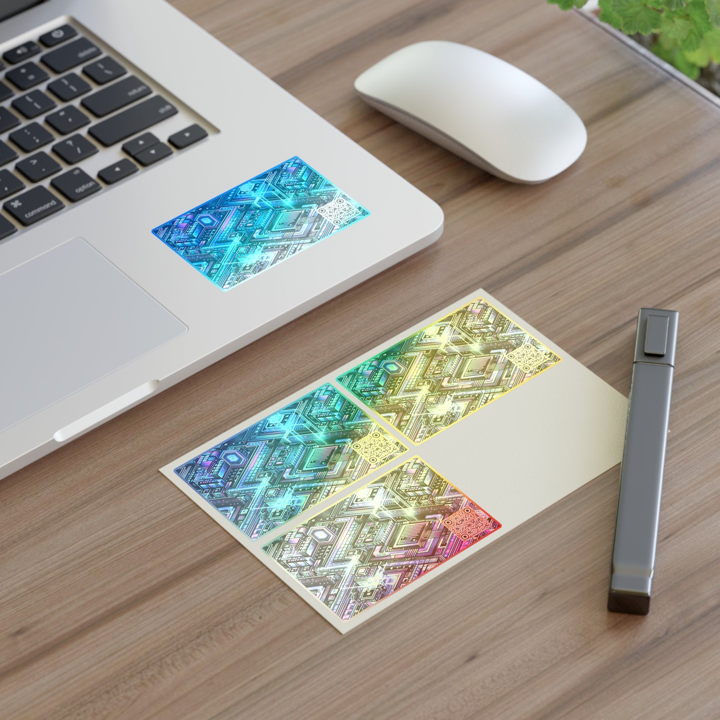 Digital Dreamland Futuristic Tech Aesthetic Sticker Sheets - 8404 Design-42