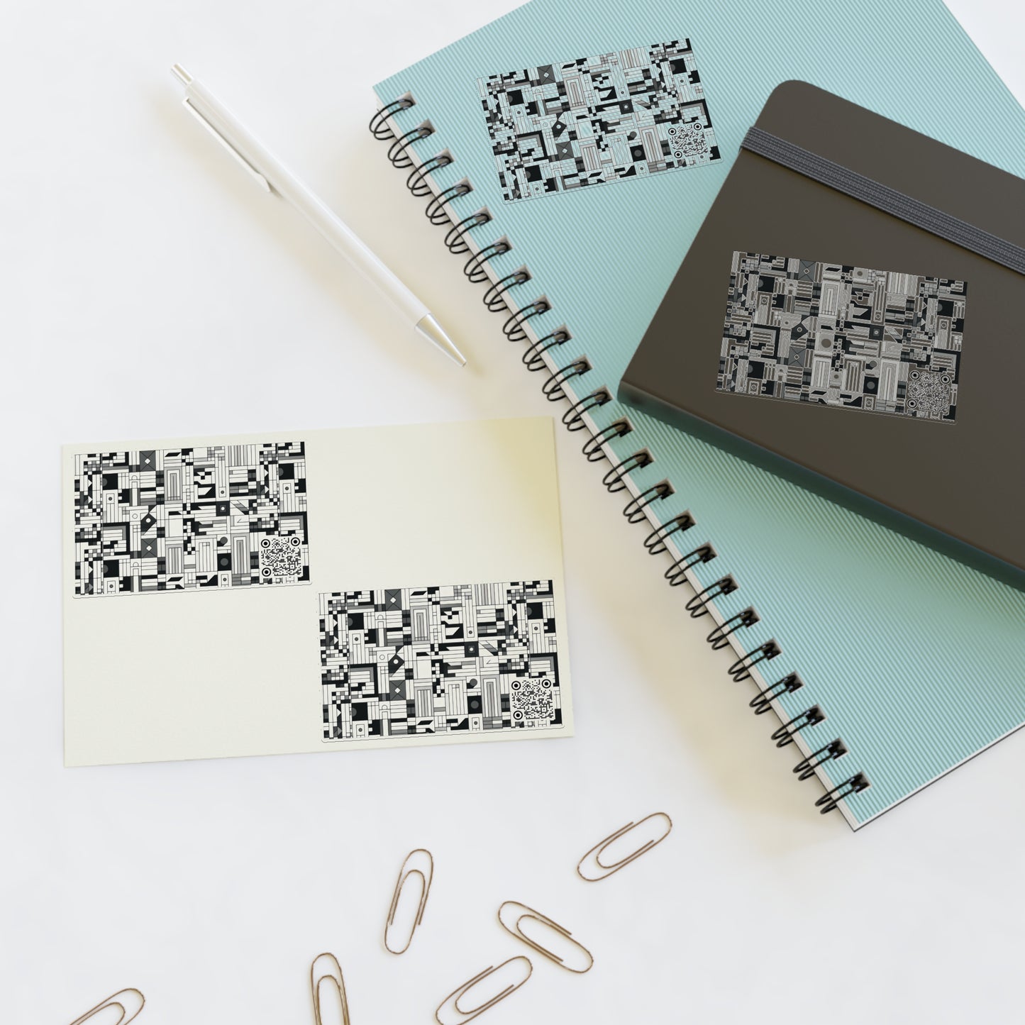 Digital Minimalism Minimalist Tech Sticker Sheets - 8404 Design-43