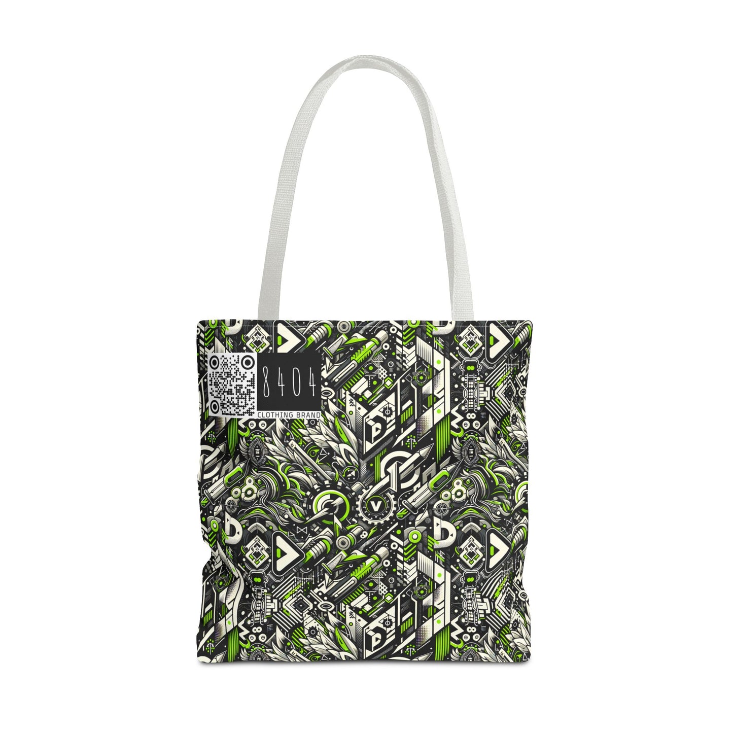 Graffiti Tech Fusion Bold Streetwear Fusion Tote Bag - 8404 Design-59