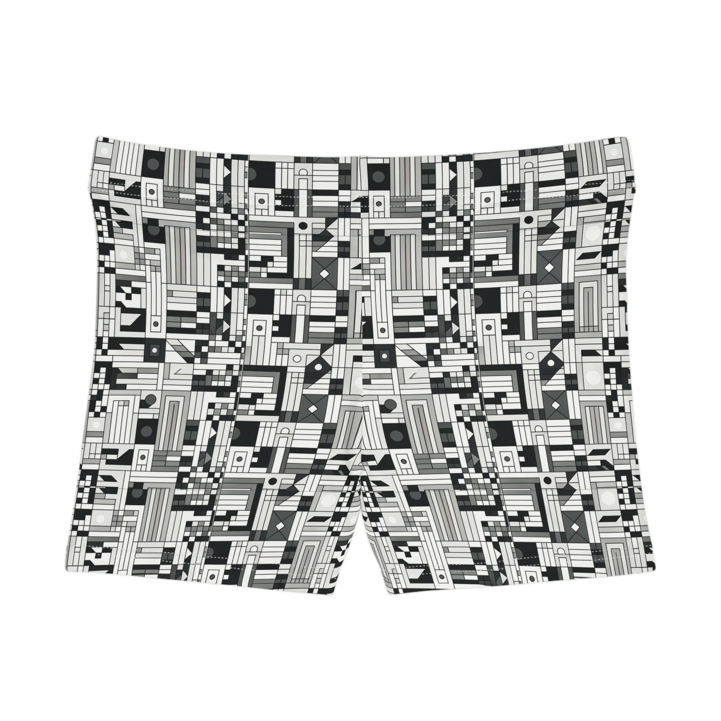Digital Minimalism Minimalist Tech Women's Shorts - 8404 Design-43