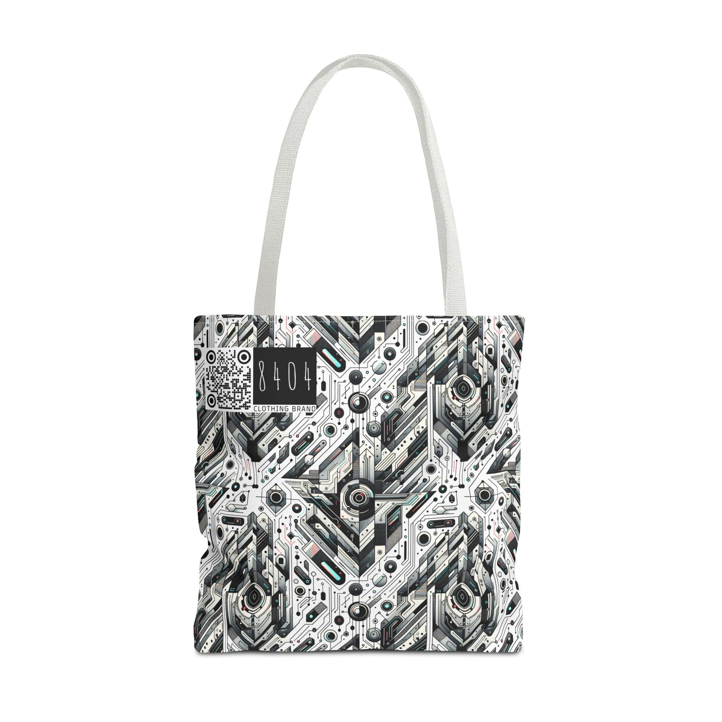 Tech-Infused Streetwear Tech-Forward Minimalism Tote Bag - 8404 Design-51