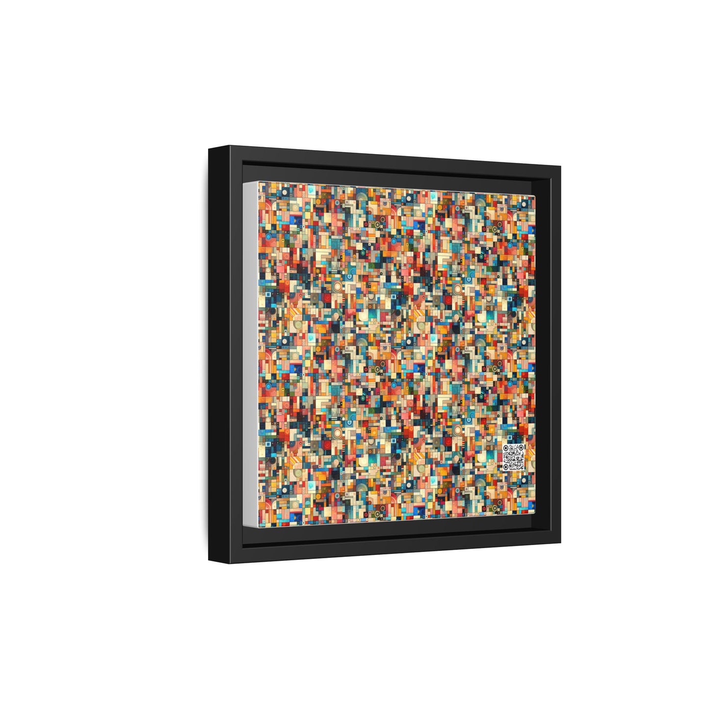 Digital Artistic Expression Artistic Streetwear Matte Canvas, Framed (multi-Color) - 8404 Design-46 B