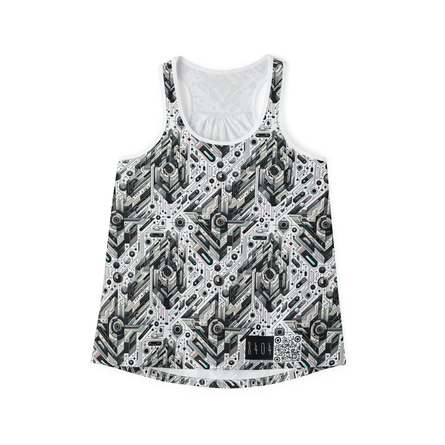 Tech-Infused Streetwear Tech-Forward Minimalism Women's Tank Top - 8404 Design-51