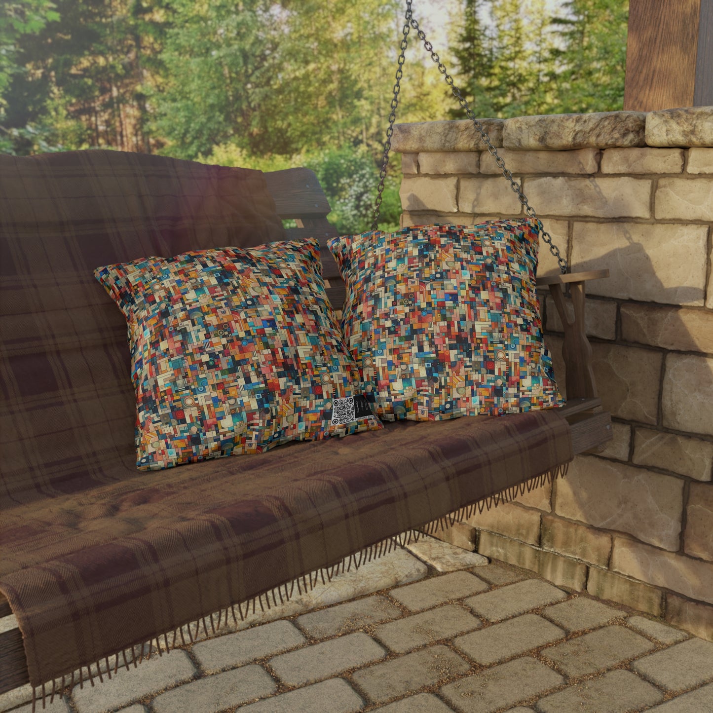 Digital Artistic Expression Artistic Streetwear Outdoor Pillow - 8404 Design-46