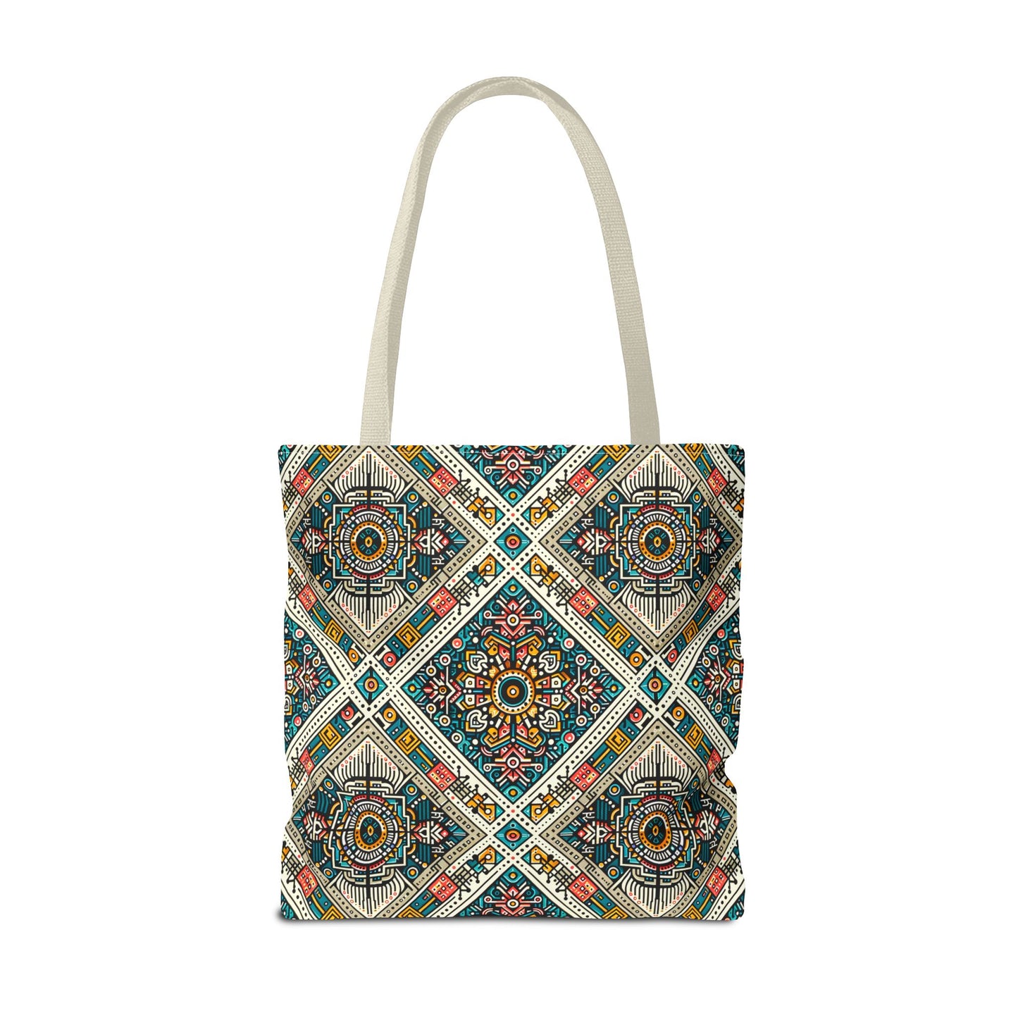 Cultural Fusion Tech Blend of Cultural Heritage With Tech-Inspired Elements Tote Bag - 8404 Design-64