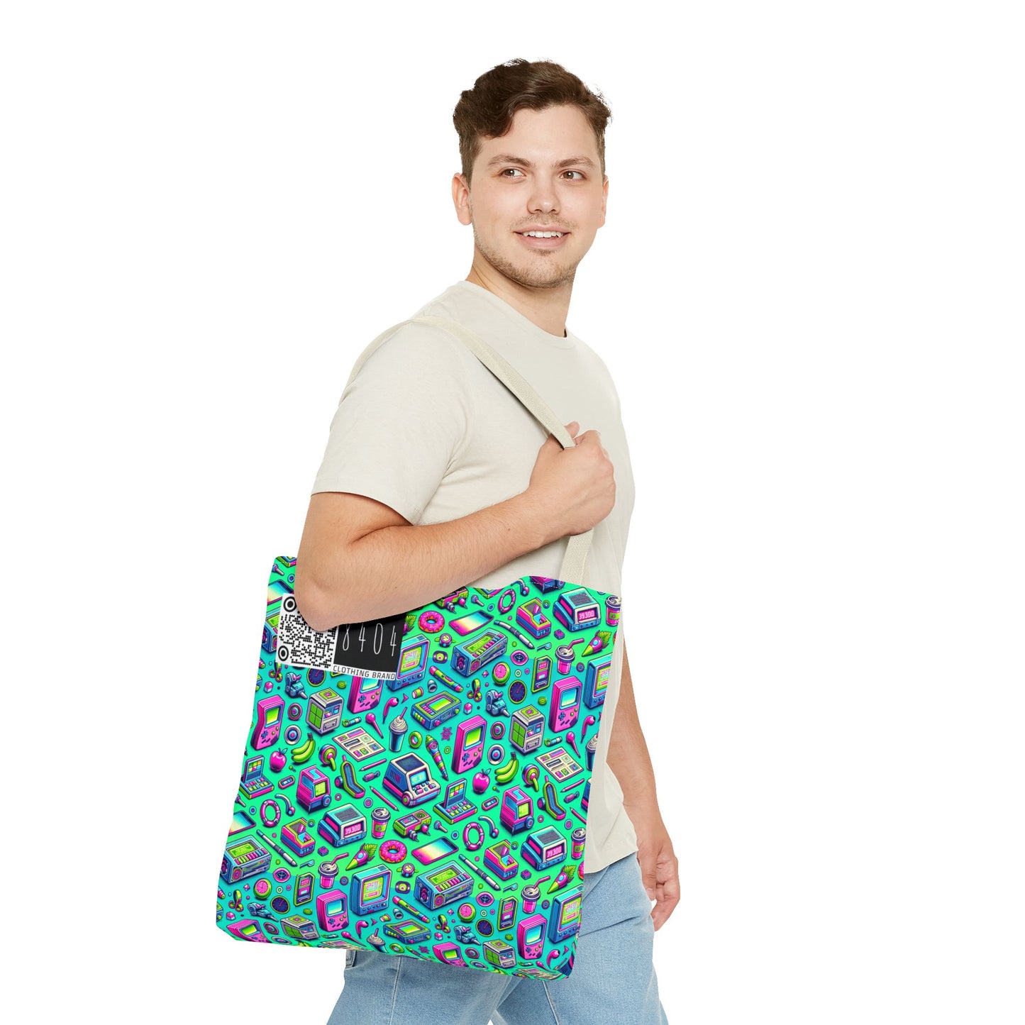 Y2k Revival Nostalgic Futurism Tote Bag - 8404 Design-48