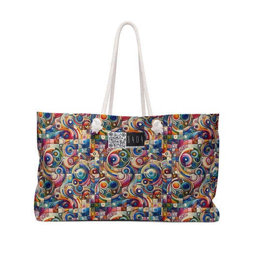 Digital Artistic Expression Artistic Streetwear Weekender Bag - 8404 Design-49