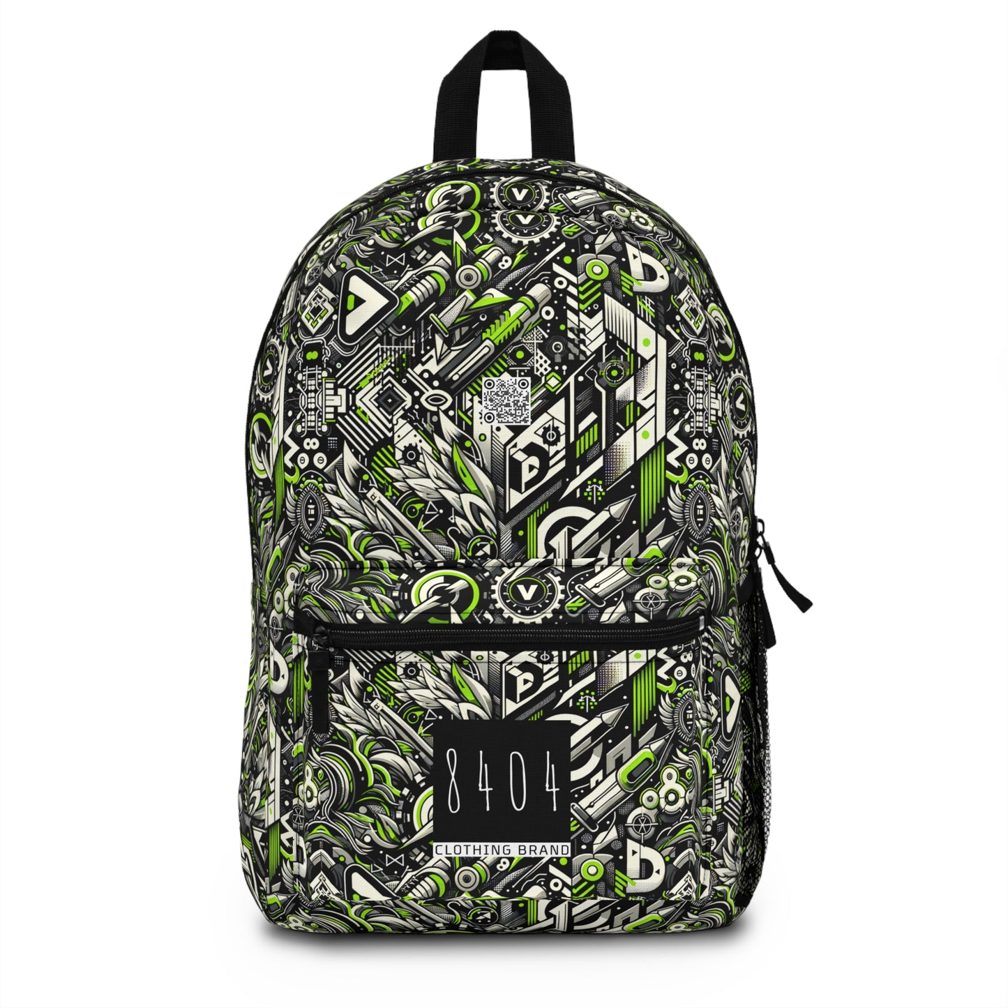 Graffiti Tech Fusion Bold Streetwear Fusion Backpack - 8404 Design-59