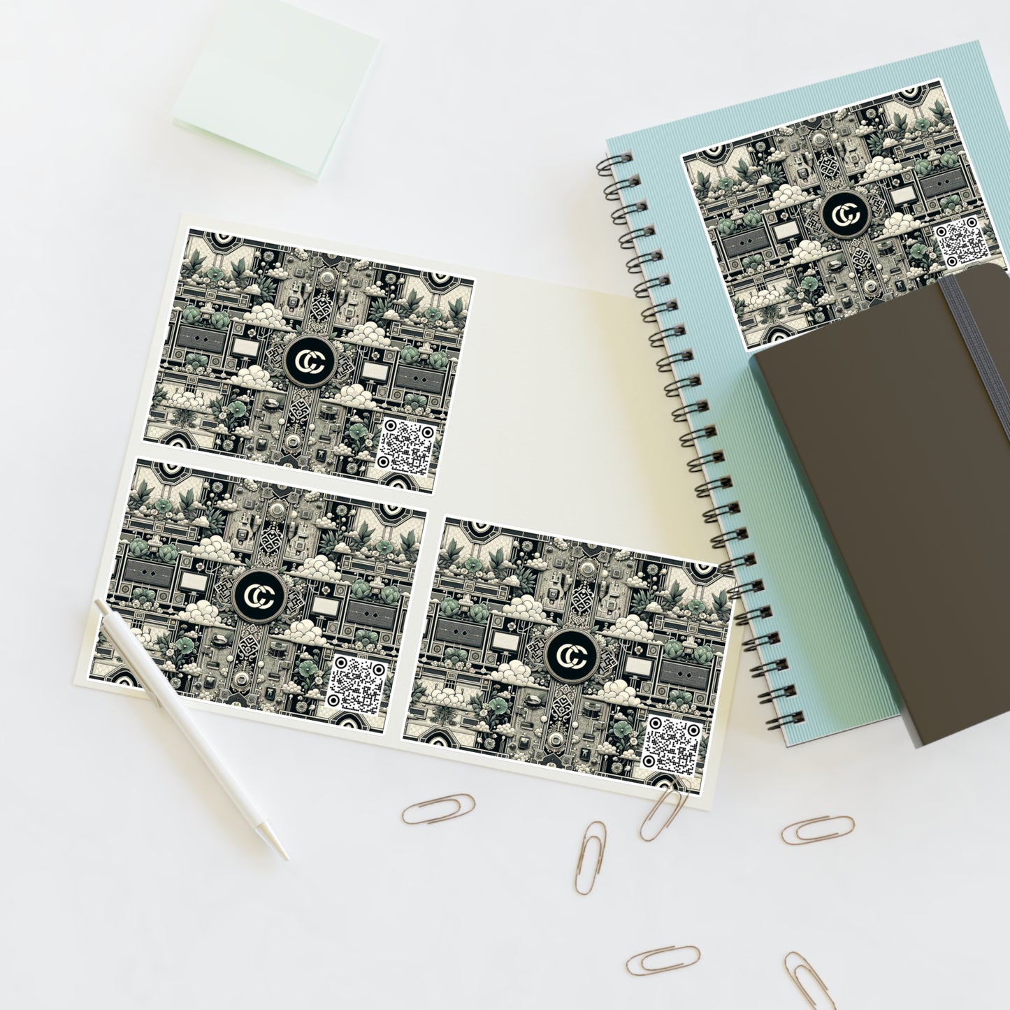 Cyber Garden Party Tech Garden Extravaganza Sticker Sheets - 8404 Design-54