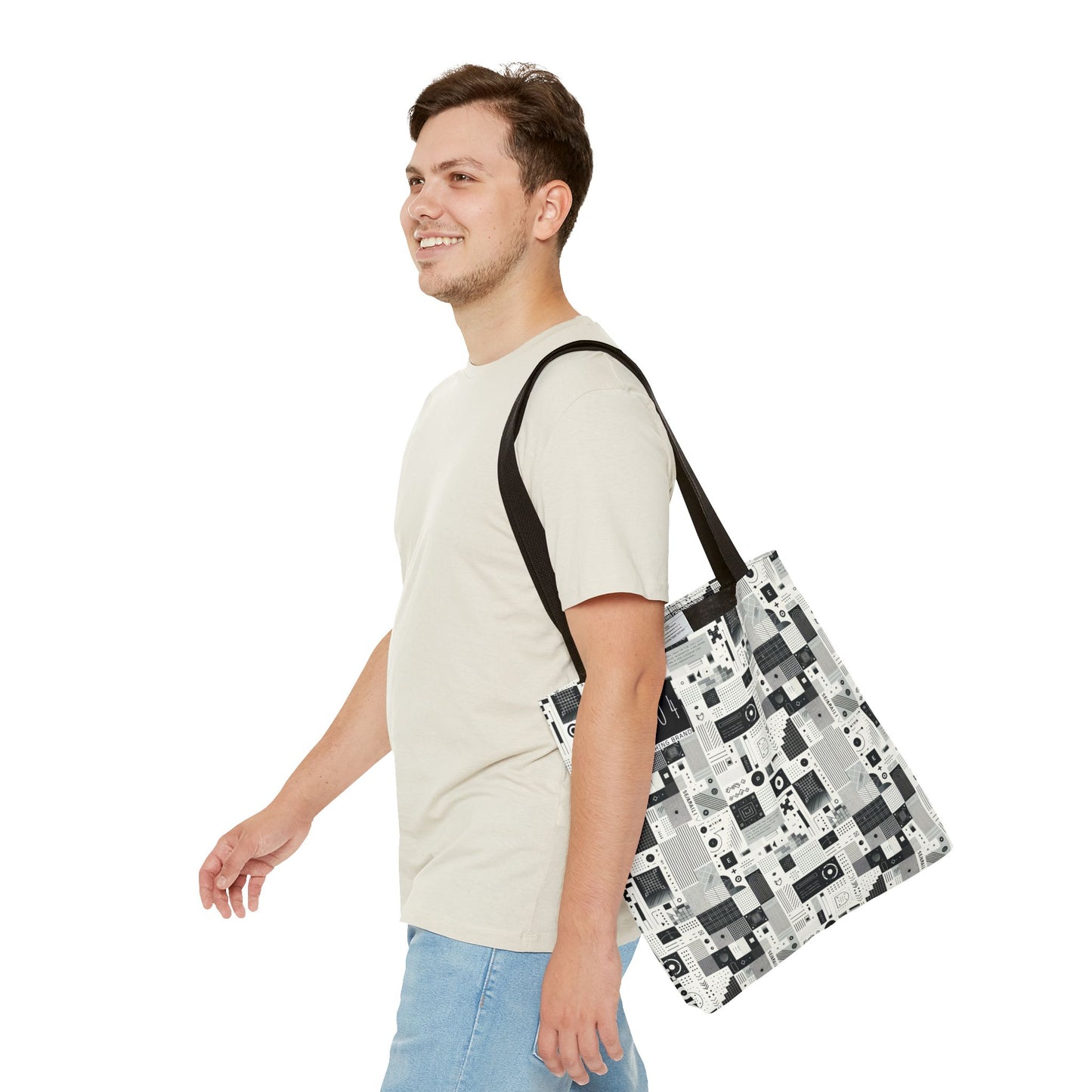 Digital Minimalism Minimalist Tech Tote Bag - 8404 Design-50