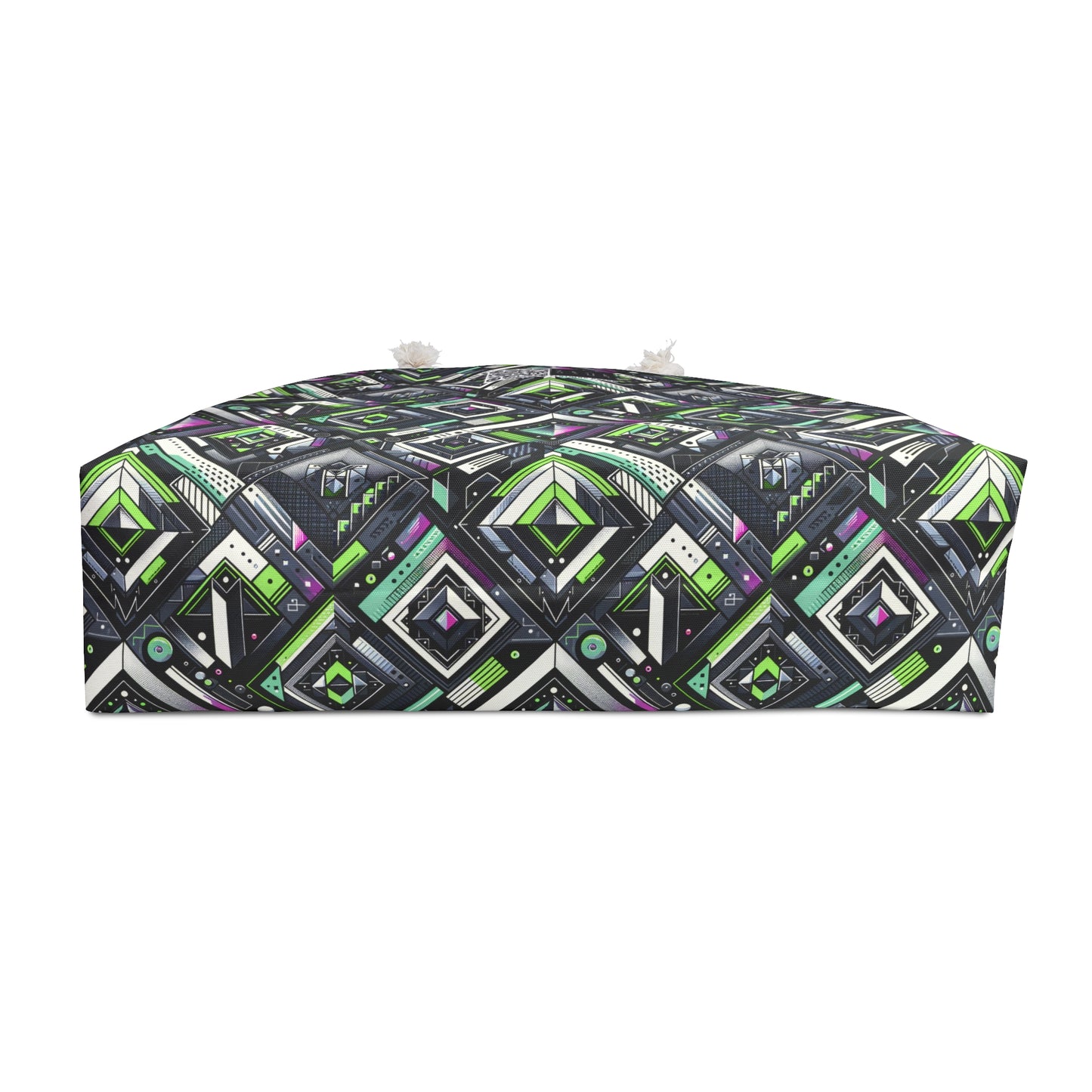 Retro Futurism Graphics Tech-Forward Streetwear Weekender Bag - 8404 Design-48