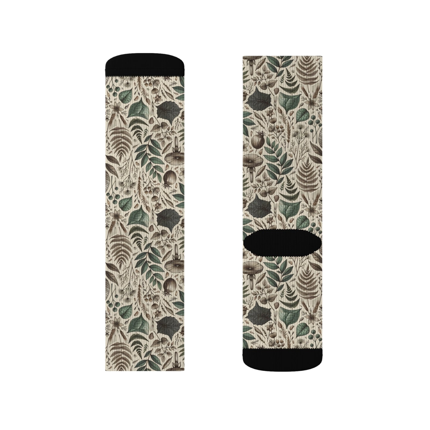 Sustainable Streetwear Modern Eco-Conscious Sublimation Socks - 8404 Design-57