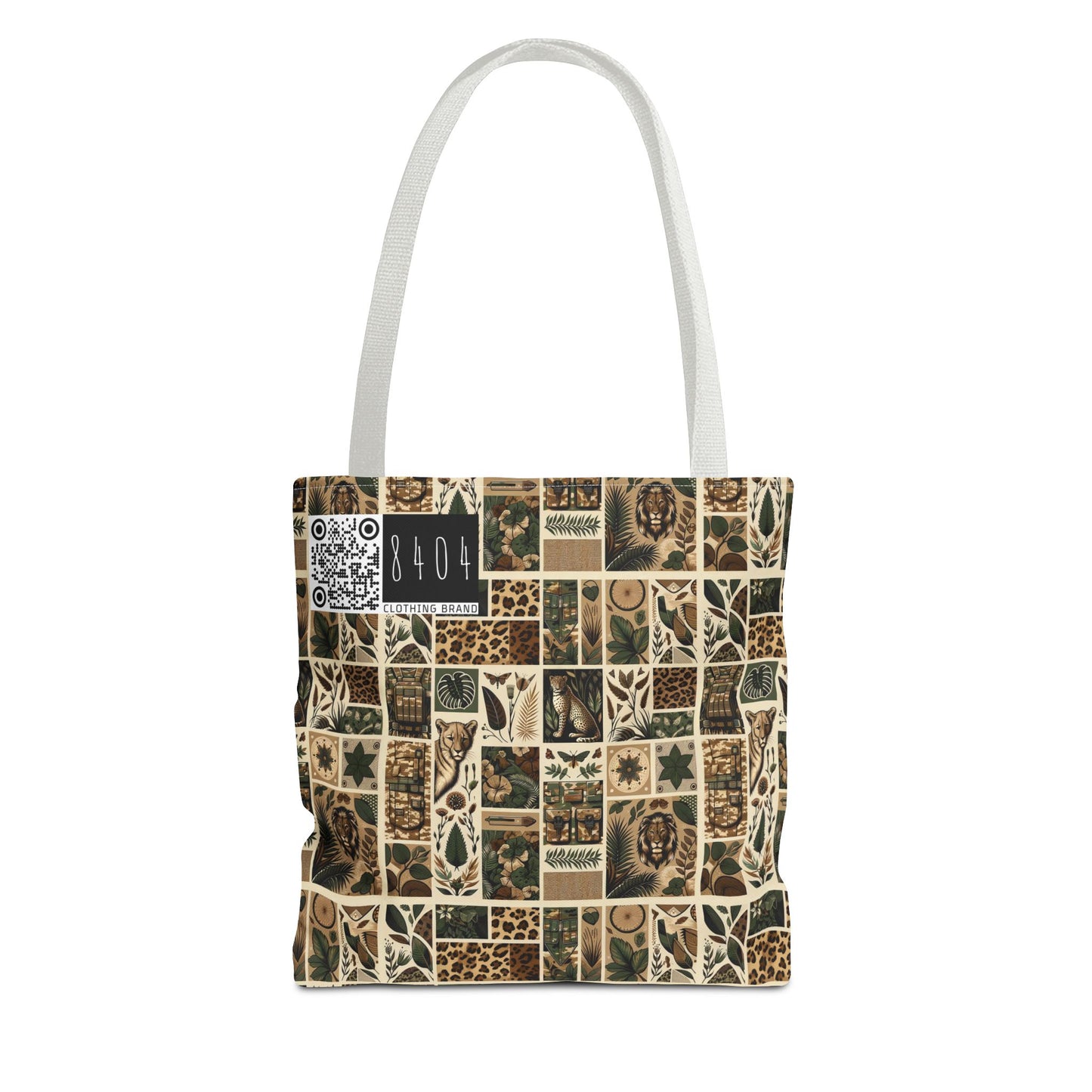 Streetwear Safari Urban Jungle Explorer Tote Bag - 8404 Design-51