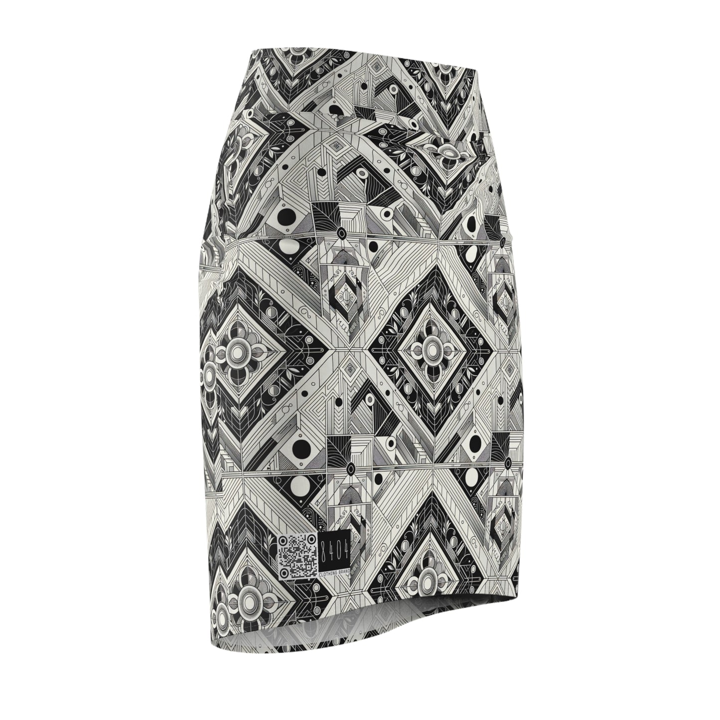 Tech Minimalism Minimalist Tech Women's Pencil Skirt - 8404 Design-54