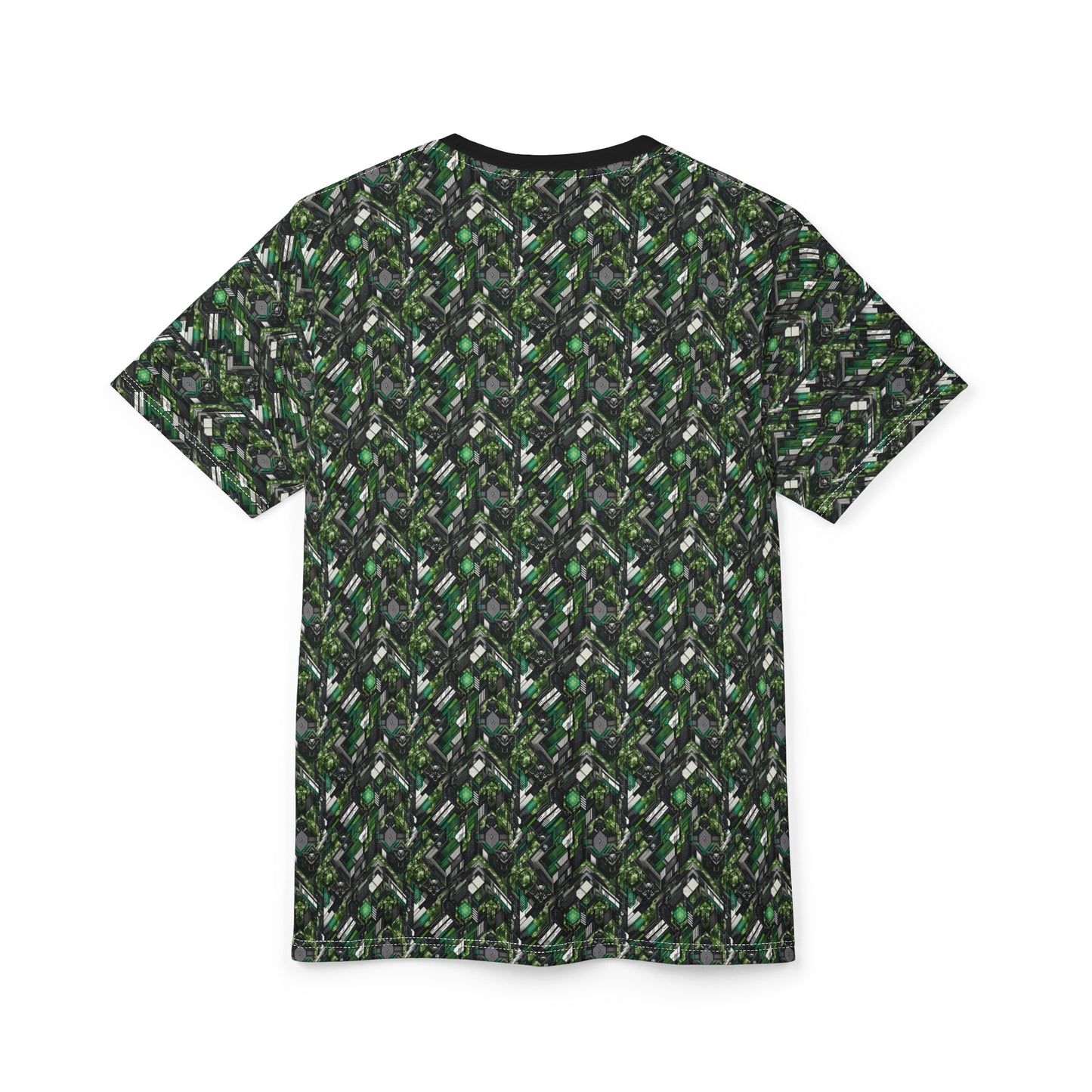 Tech Camo Fusion Tech-Forward Streetwear With a Futuristic Edge Unisex Cut & Sew Tee - 8404 Design-58