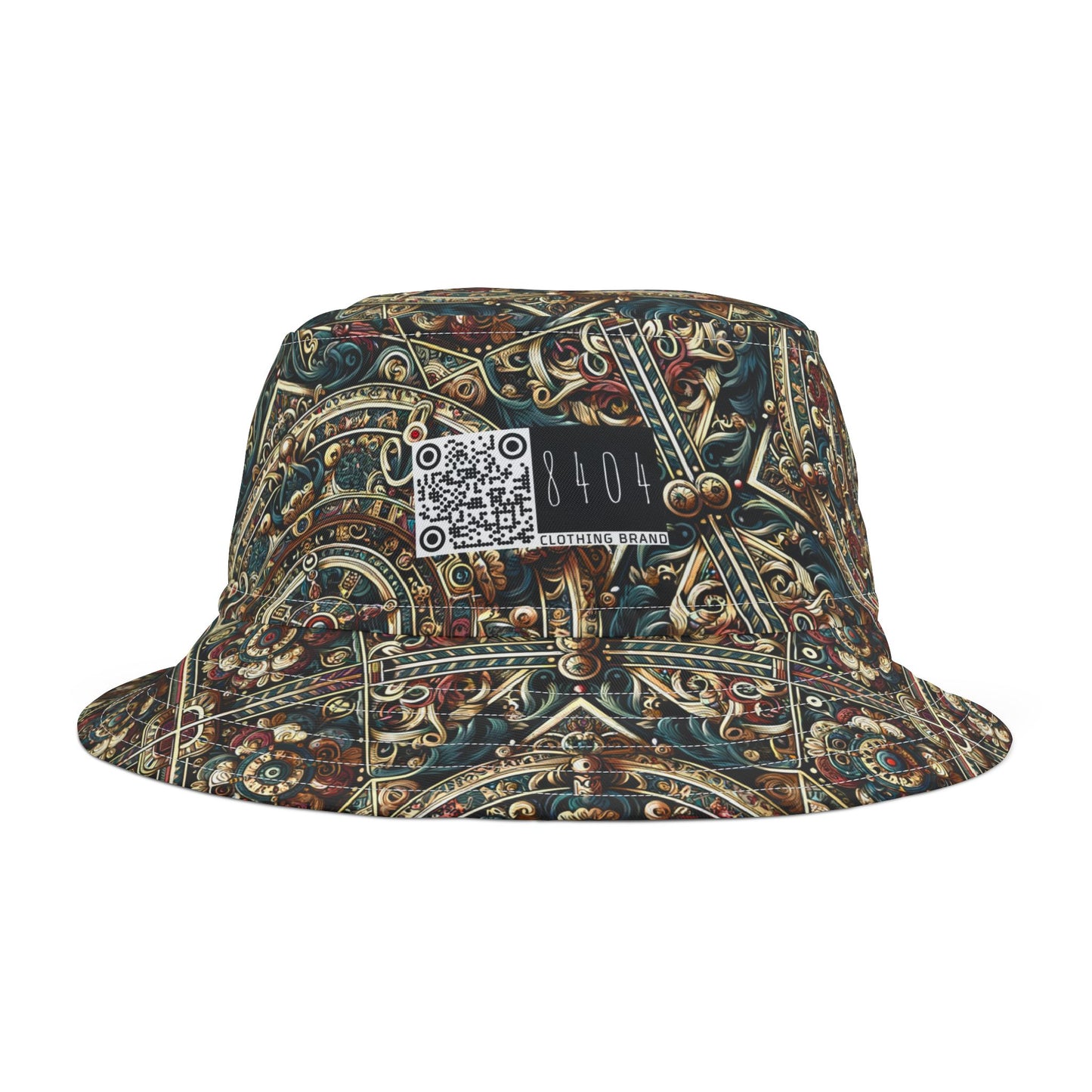 Urban Renaissance Historical Fusion With Street Edge Bucket Hat - 8404 Design-57