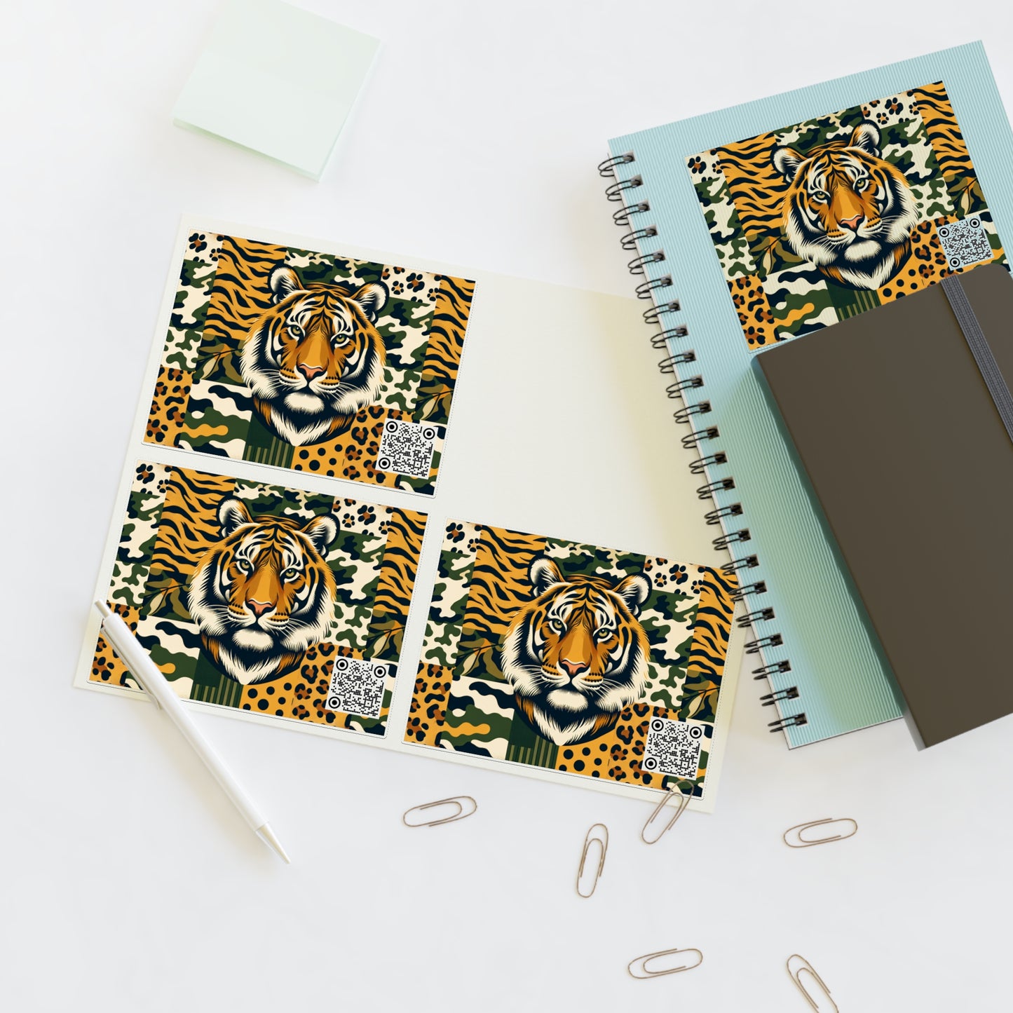 Streetwear Safari Urban Jungle Exploration Sticker Sheets - 8404 Design-64