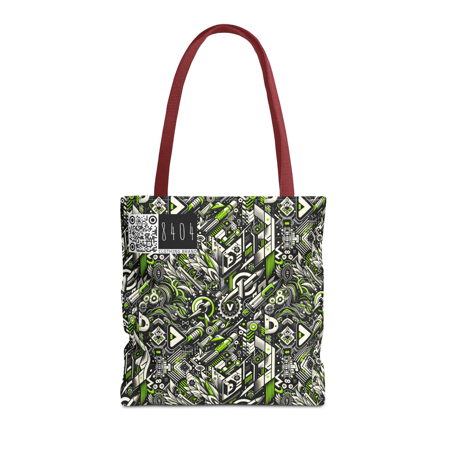 Graffiti Tech Fusion Bold Streetwear Fusion Tote Bag - 8404 Design-59