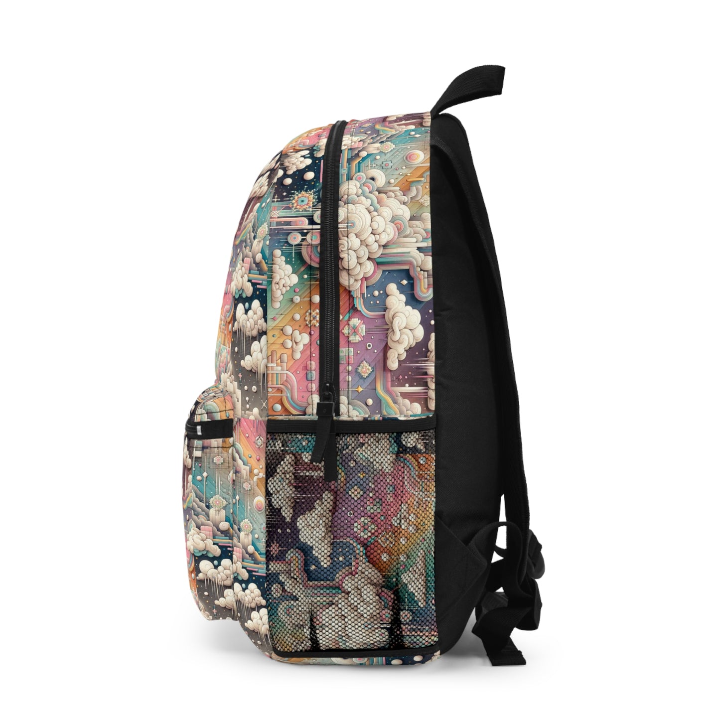 Digital Dreamland Whimsical and Nostalgic Streetwear With a Digital Twist Backpack - 8404 Design-52