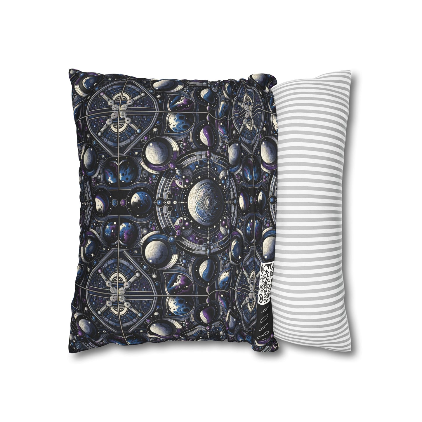 Tech Astronaut Tech-Forward Streetwear Meets Space Exploration Faux Suede Square Pillowcase - 8404 Design-46